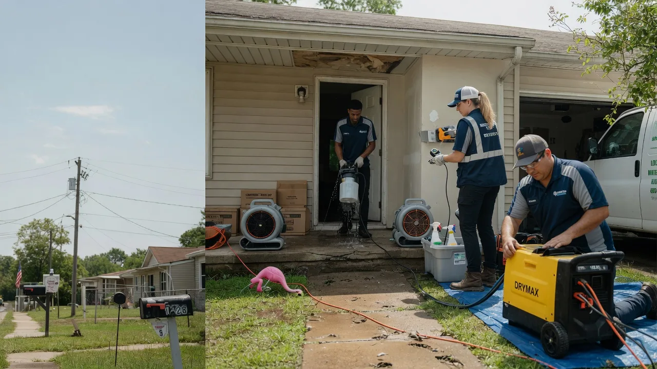 Storm Damage Water Removal in Clarkston, UT near me